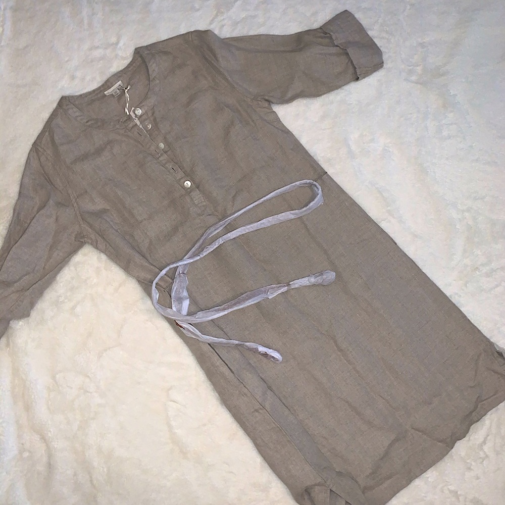 Garnet Hill dress with belt